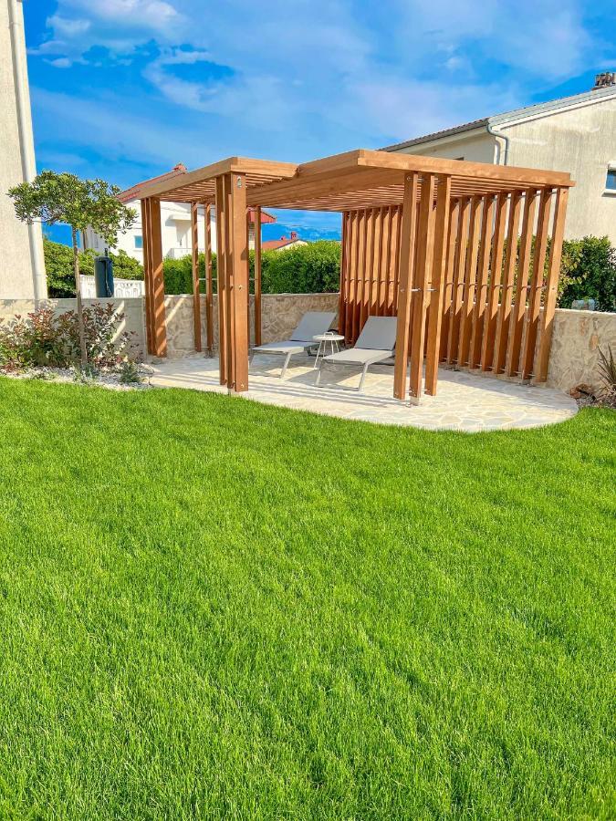 Apartment Baska Mit Poolarea - Krk, Kroatien Buitenkant foto