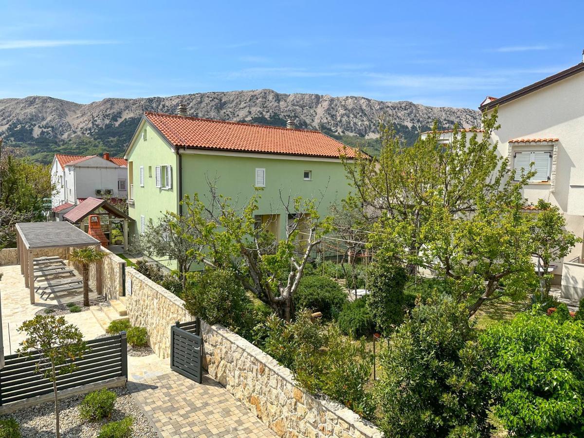 Apartment Baska Mit Poolarea - Krk, Kroatien Buitenkant foto