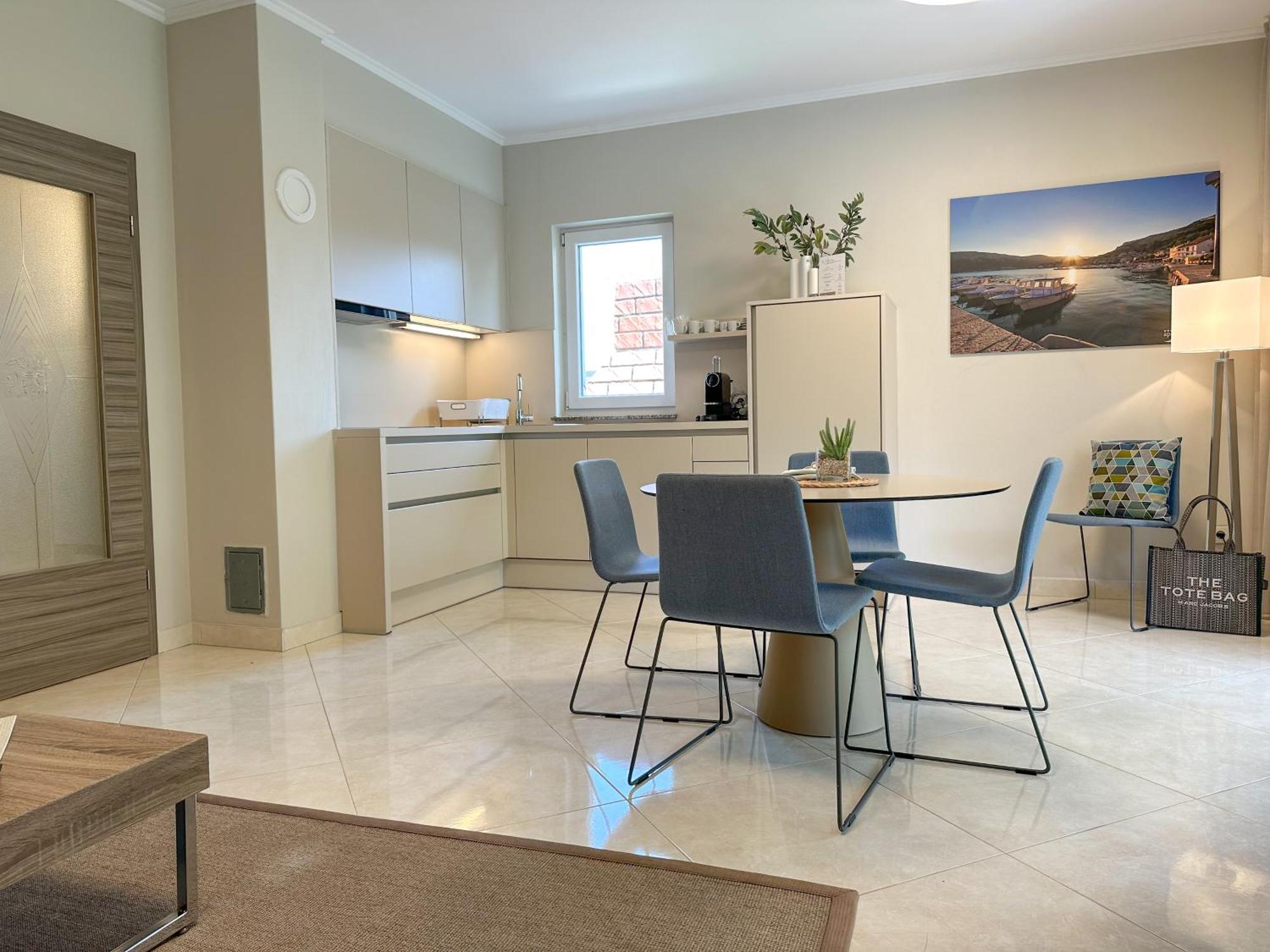 Apartment Baska Mit Poolarea - Krk, Kroatien Buitenkant foto